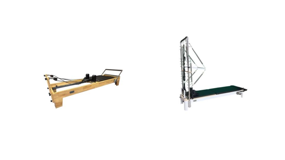 ピラティスマシン（スタジオ・リハビリ施設対応）を展示