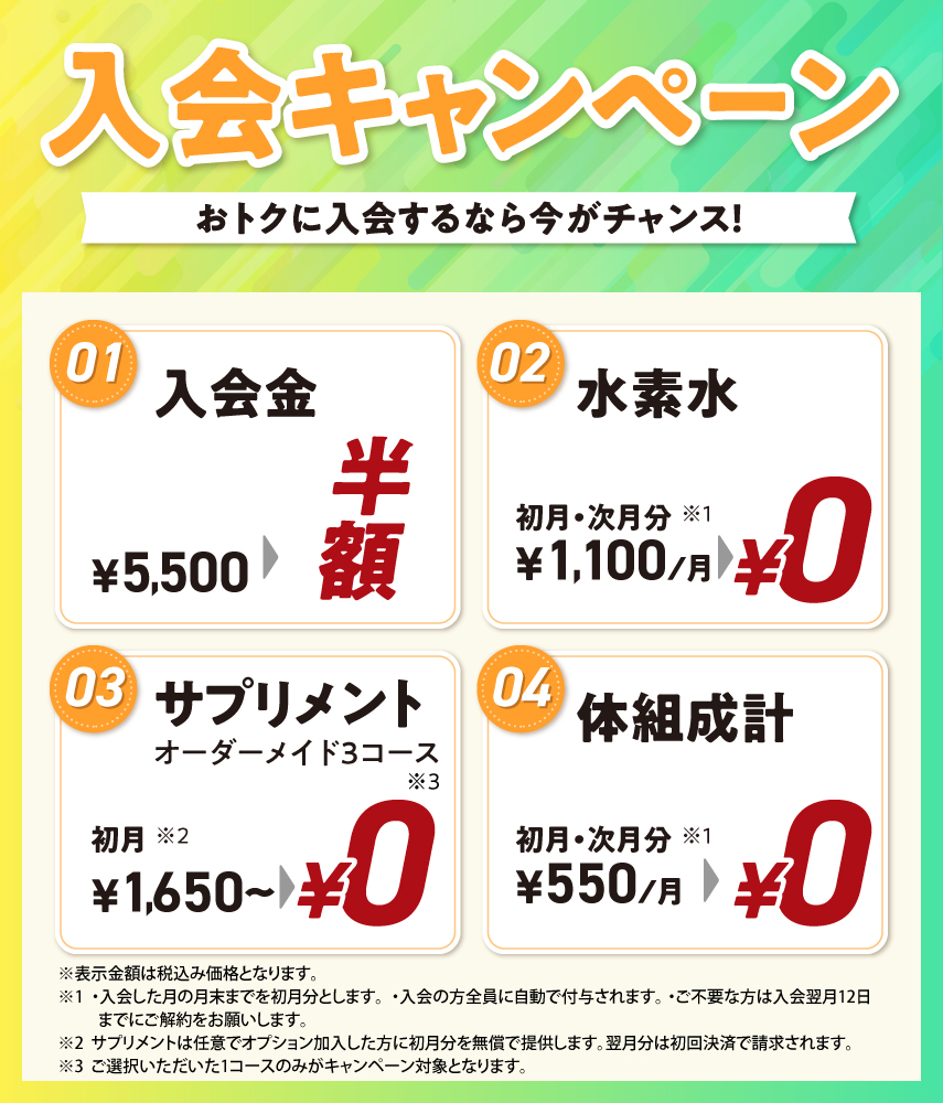 Ecofit24広島五日市店キャンペーン情報