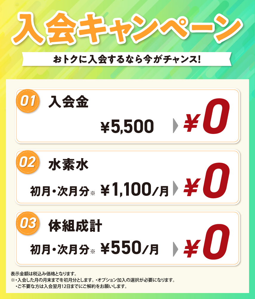 Ecofit24広島八幡店キャンペーン情報