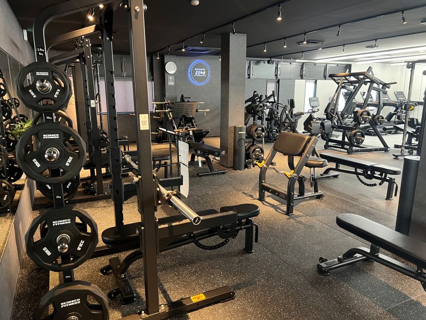 Ecofit24南草津店ジム店内
