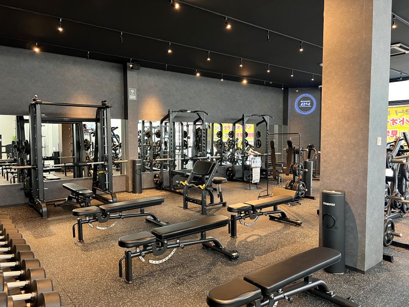 Ecofit24長久手店ジム店内