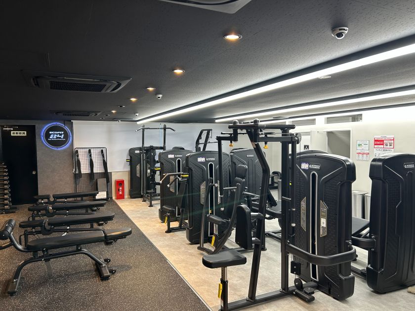 Ecofit24鴨居店ジム店内