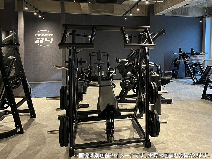 Ecofit24四日市駅店ジム店内