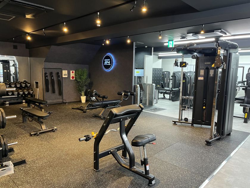 Ecofit24清瀬店ジム店内