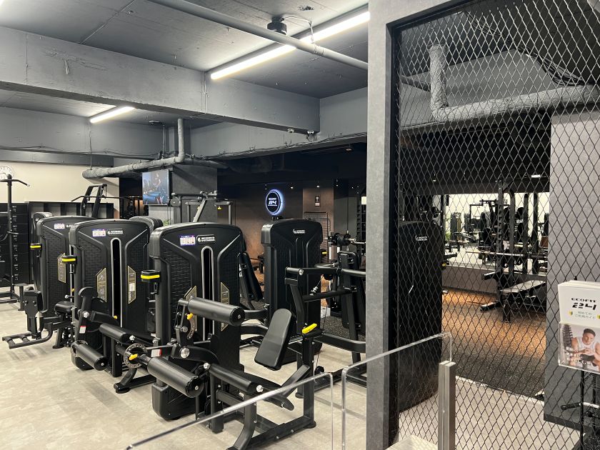 Ecofit24岡山中山下店ジム店内