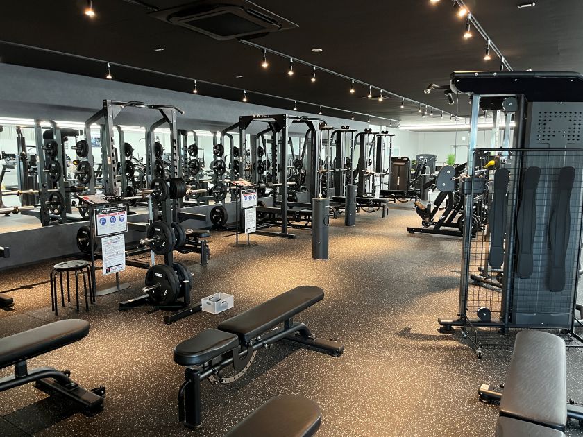 Ecofit24岐阜河渡店ジム店内