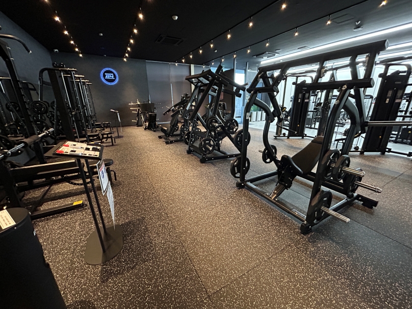 Ecofit24岡山海吉店ジム店内