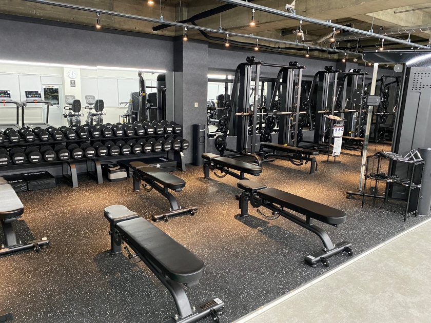 Ecofit24名南大江店ジム店内