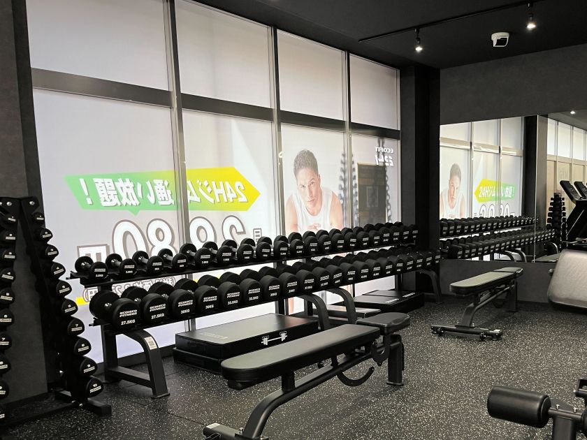 Ecofit24那覇古島店ジム店内