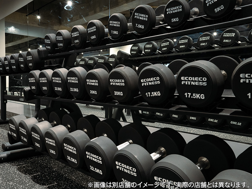 Ecofit24福岡岡垣店ジム店内